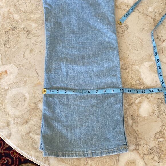 Gap Vintage Flare High Rise Light Wash Denim Jeans - Picture 13 of 15